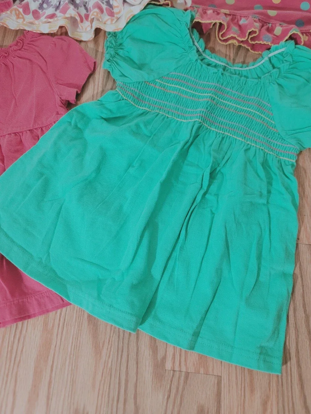 Assorted Girls' Short-Sleeve Tops - Sizes 4, 4t, Or 4/5 - Picture 4 of 4